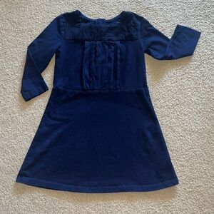 Gap Kids Size Small 6/7 Navy Blue Cotton Dress